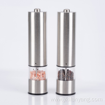 Stainless Electric Salt and Pepper Grinder